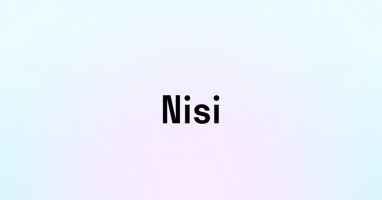 Nisi