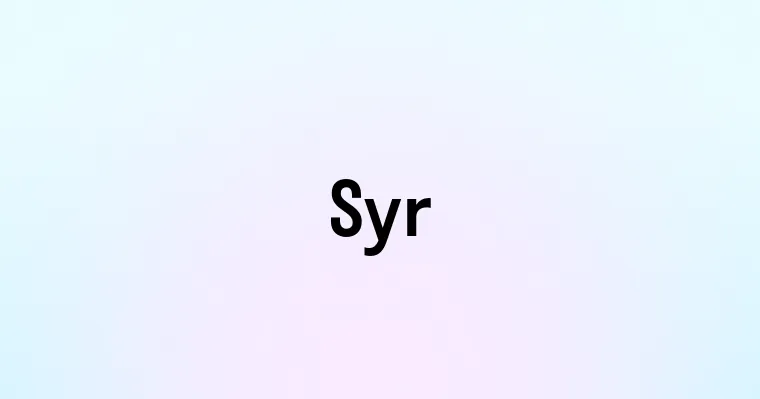 Syr