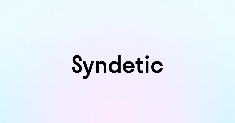 Syndetic