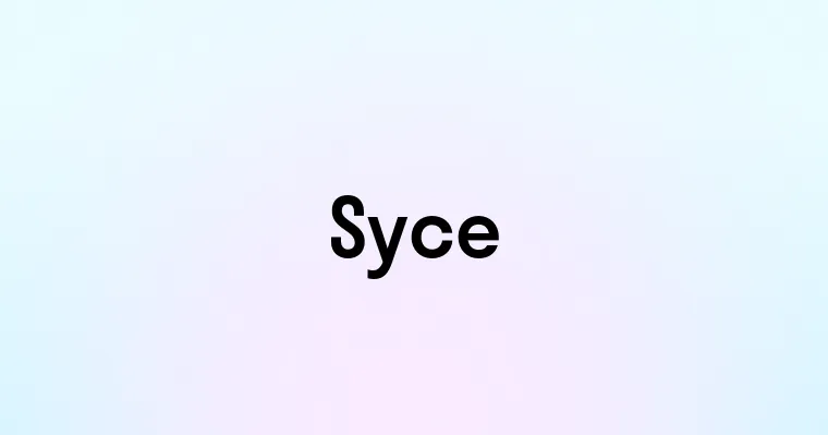 Syce