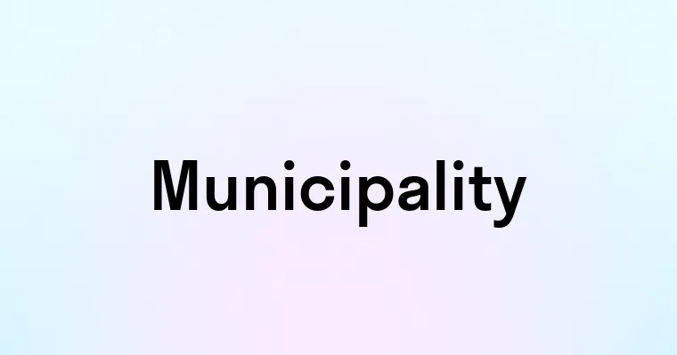 Municipality