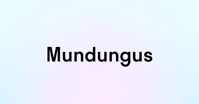 Mundungus