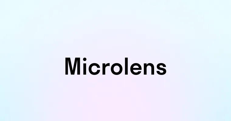 Microlens