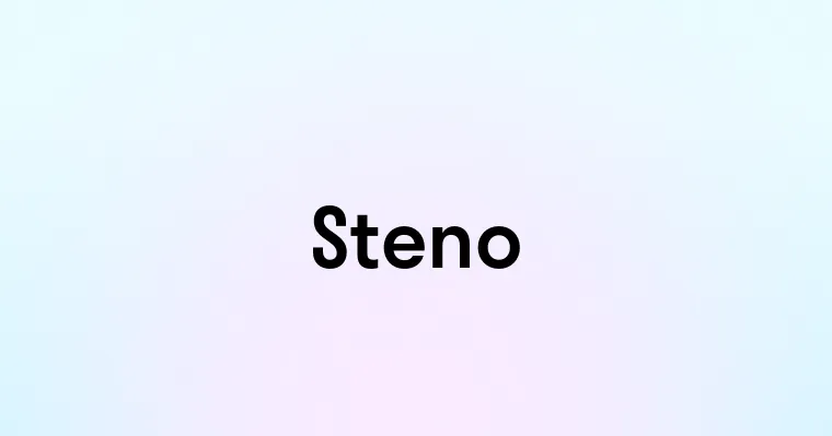 Steno