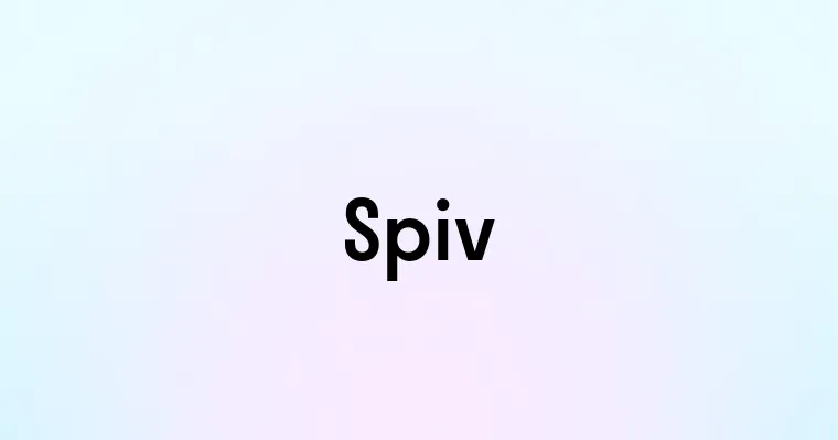 Spiv