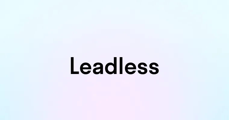 Leadless