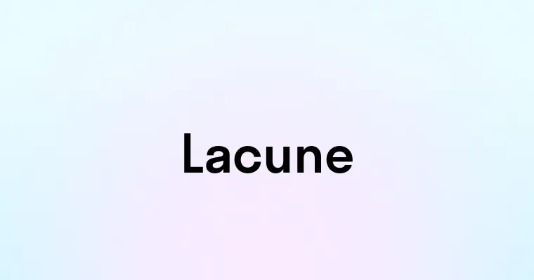 Lacune