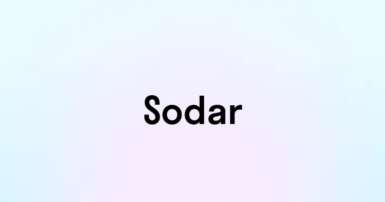 Sodar