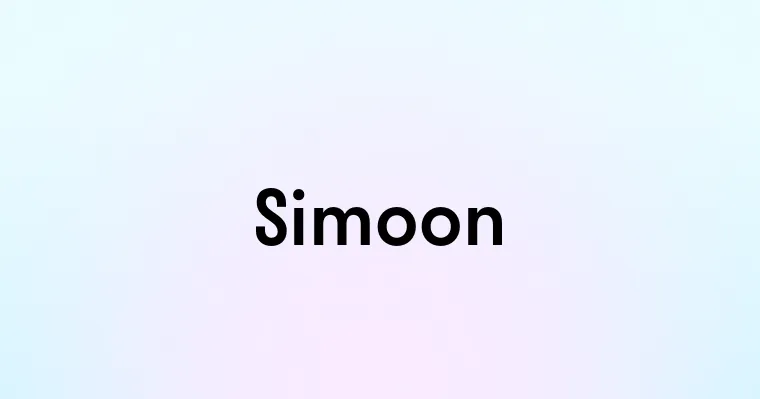 Simoon