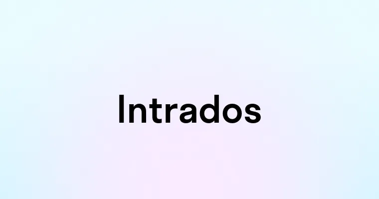 Intrados