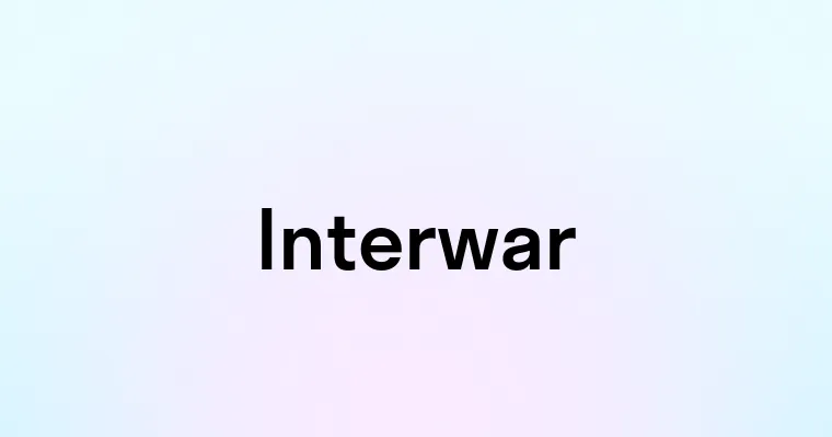 Interwar