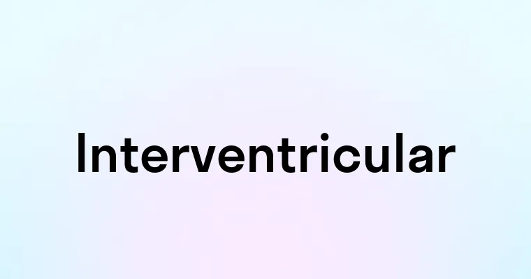 Interventricular