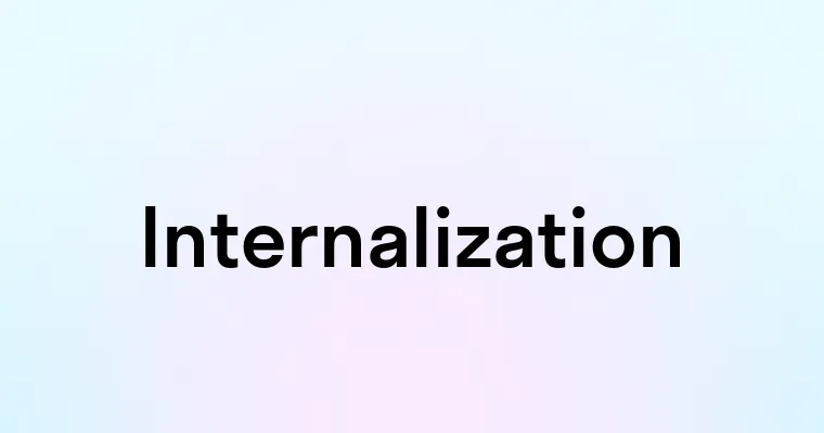 Internalization