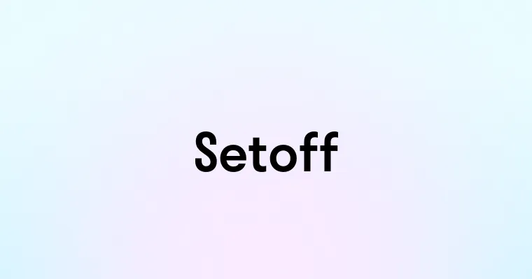 Setoff