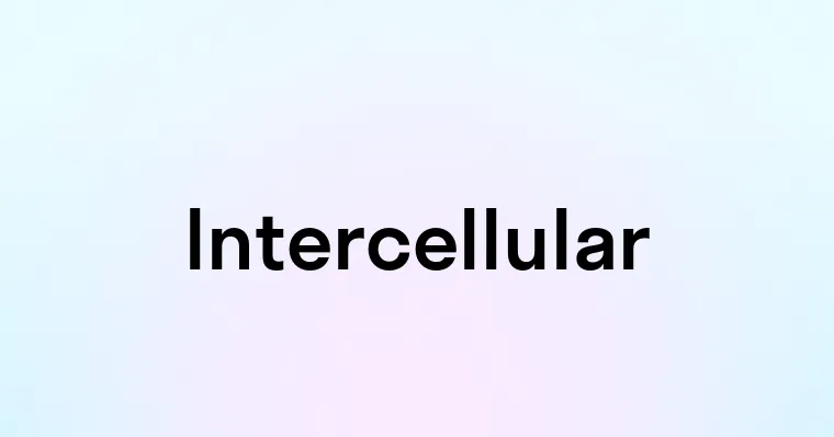 Intercellular