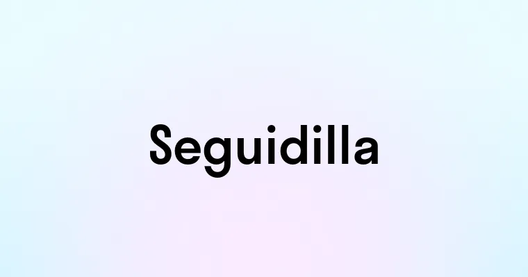 Seguidilla