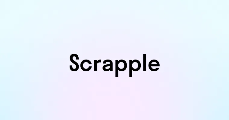 Scrapple