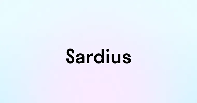 Sardius