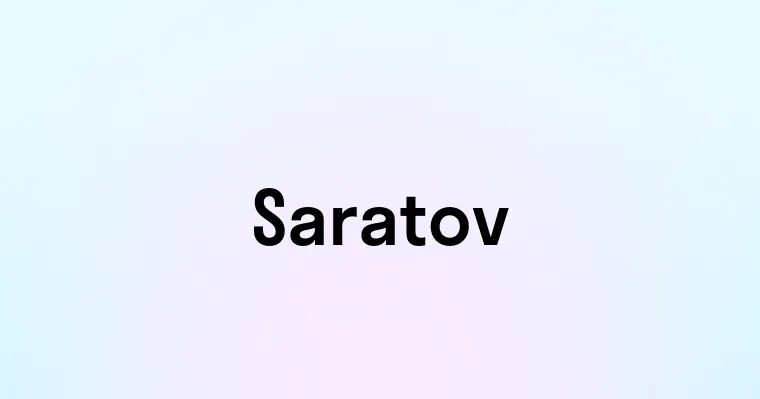 Saratov