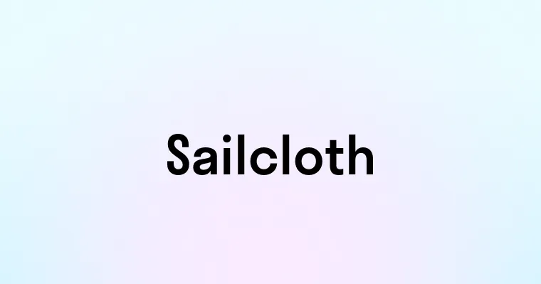 Sailcloth