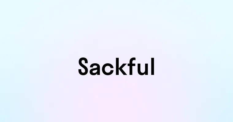 Sackful