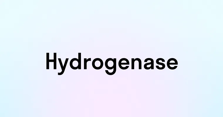 Hydrogenase