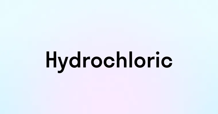 Hydrochloric