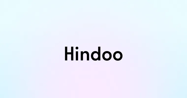 Hindoo