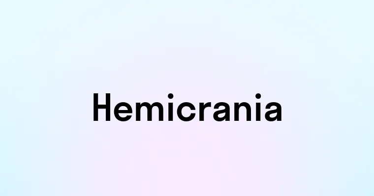 Hemicrania