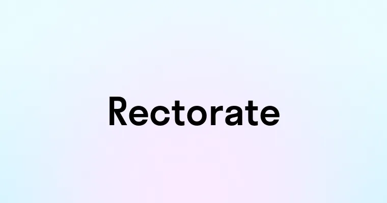 Rectorate