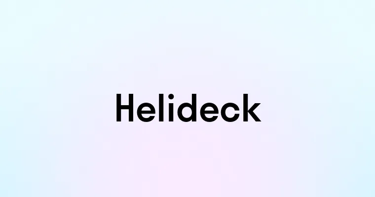 Helideck