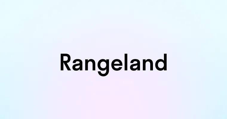 Rangeland