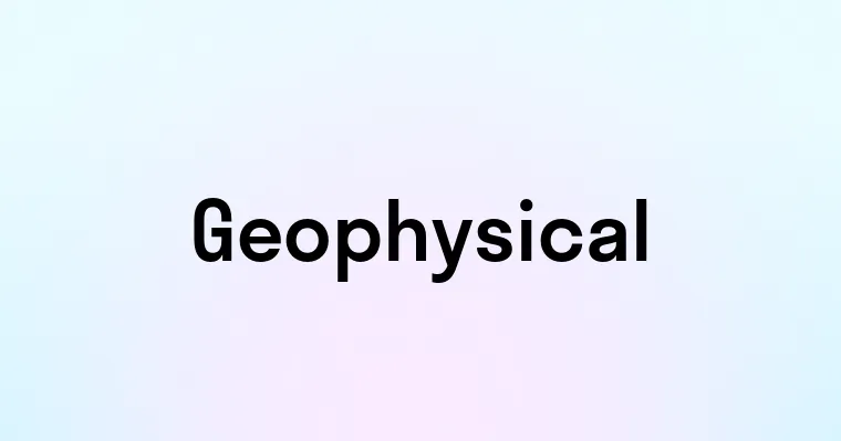 Geophysical