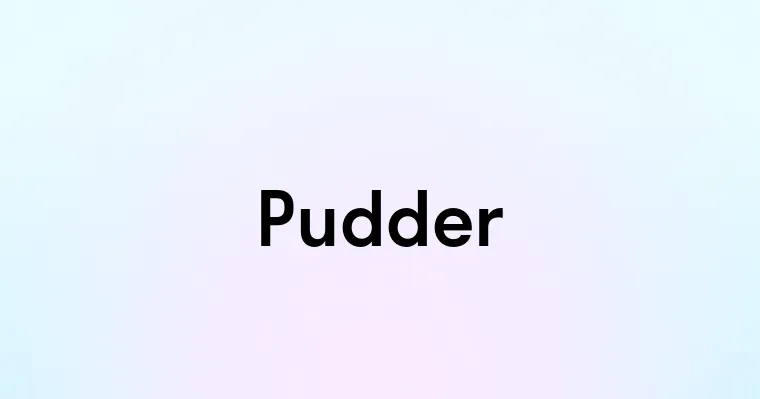 Pudder