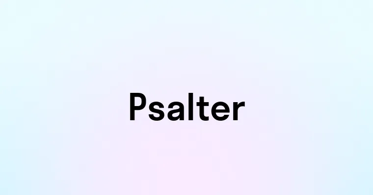 Psalter