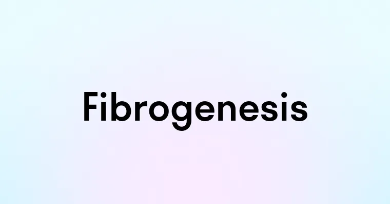 Fibrogenesis