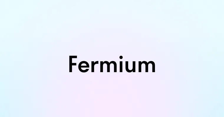 Fermium