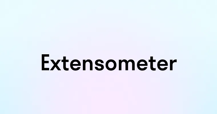 Extensometer