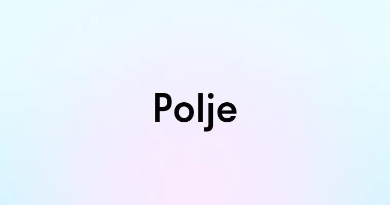 Polje