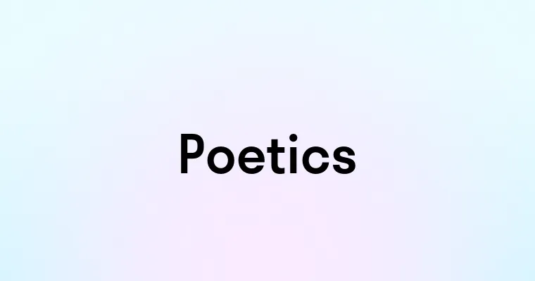 Poetics