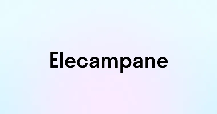 Elecampane