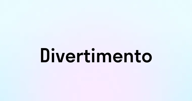 Divertimento