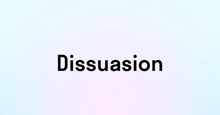 Dissuasion