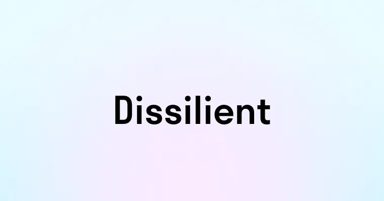 Dissilient