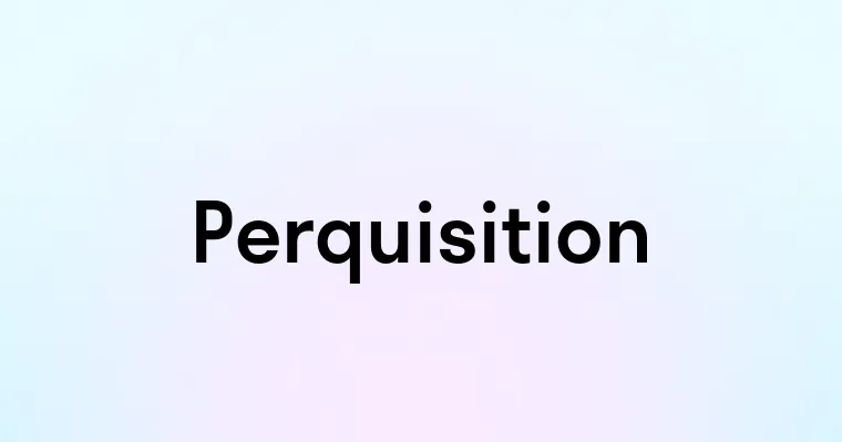 Perquisition