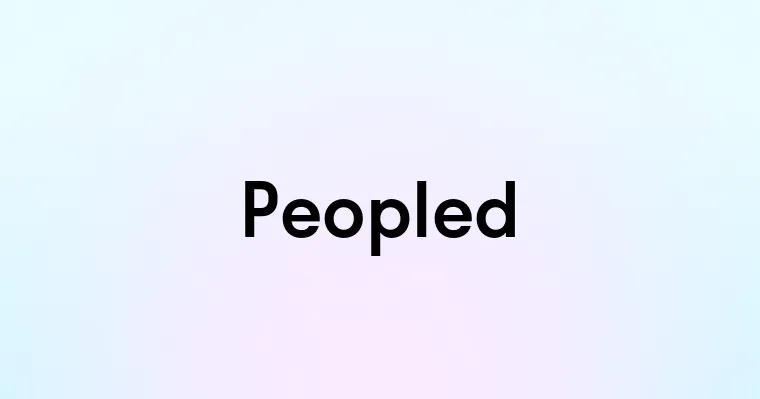 Peopled