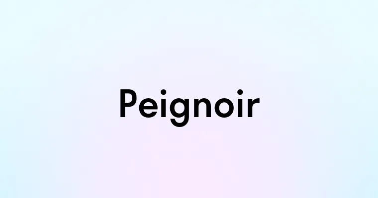 Peignoir