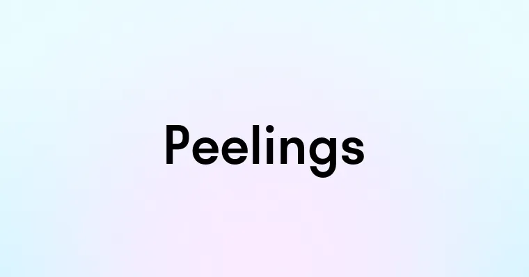 Peelings