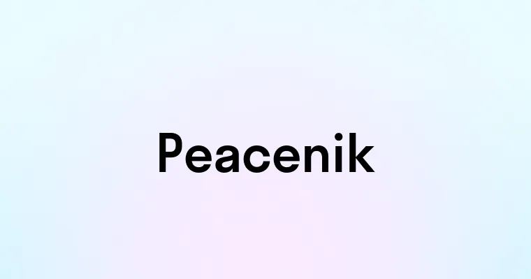 Peacenik