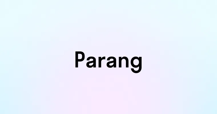 Parang